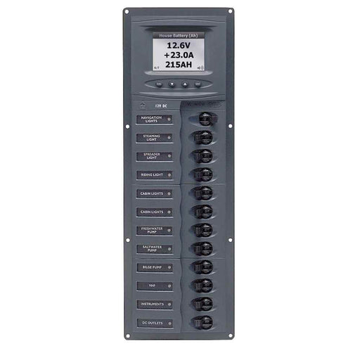 Buy BEP Marine 902V-DCSM Panel 12SP DC12V DCSM Vertical - Marine