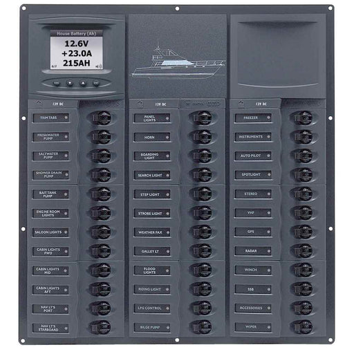 Buy BEP Marine NC36L-DCSM Cruiser Series DC Circuit Breaker Panel