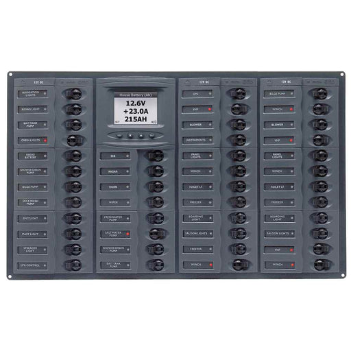 Buy BEP Marine M44H-DCSM Millennium Series DC Circuit Breaker Panel