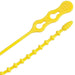 Buy Ancor 199291 Reusable Beaded Cable Ties - 12" - Yellow - 15-Pack -