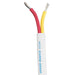 Buy Ancor 124950 Safety Duplex Cable - 18/2 AWG - Red/Yellow - Flat - 500'