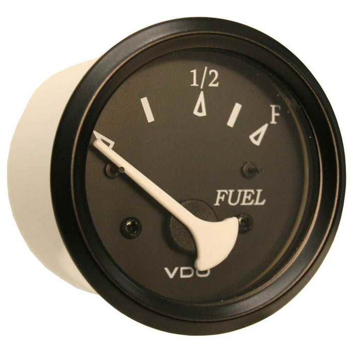 Buy VDO 301-11802 Cockpit Marine 52mm (2-1/16") Fuel Level Gauge - Black