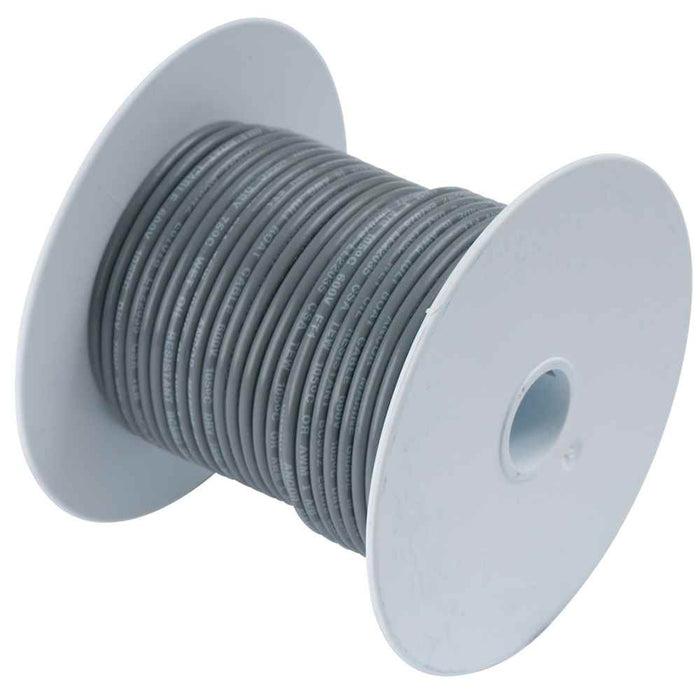Buy Ancor 184403 Grey 14 AWG Tinned Copper Wire - 18' - Marine Electrical