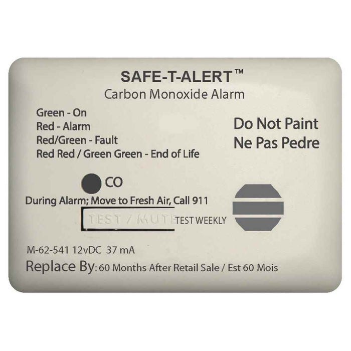 Buy Safe-T-Alert 62-541-MARINE 62 Series Carbon Monoxide Alarm - 12V -