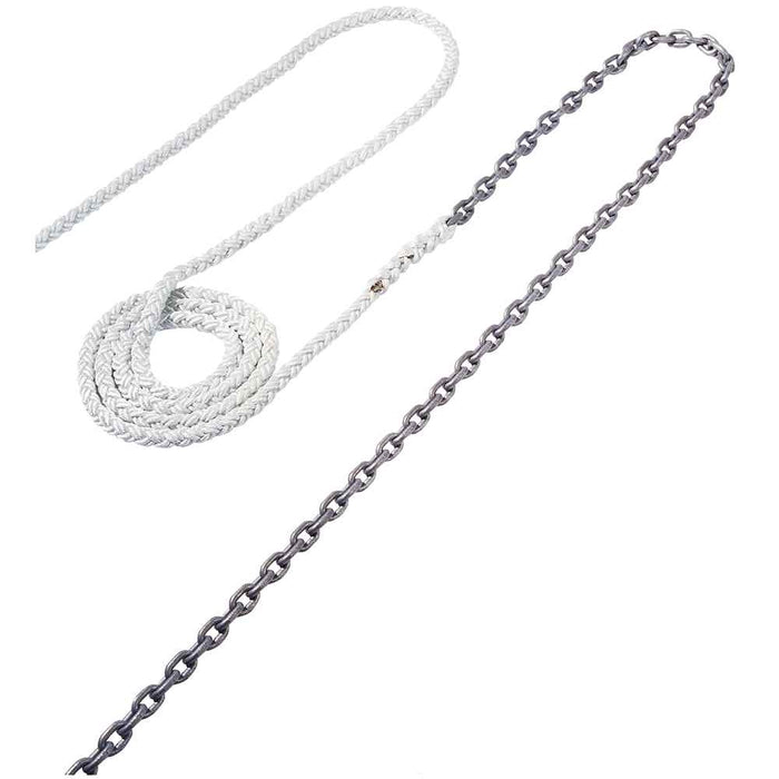 Buy Maxwell RODE38 Anchor Rode - 15'-1/4" Chain to 150'-1/2" Nylon Brait -