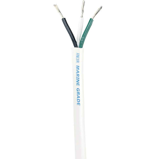 Buy Ancor 133710 White Triplex Cable - 16/3 AWG - Round - 100' - Marine