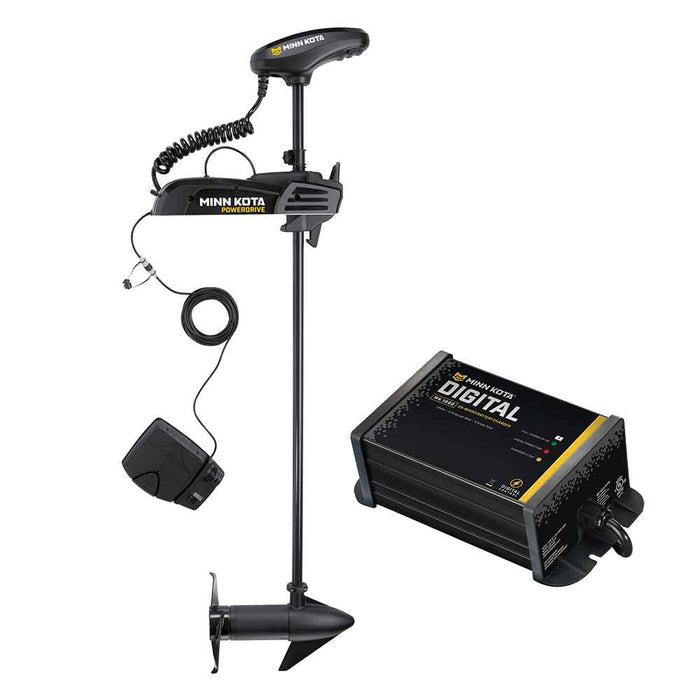 Buy Minn Kota 1358739 Powerdrive 55_BT - 12v-55lb-54" w/ Free MK-106D