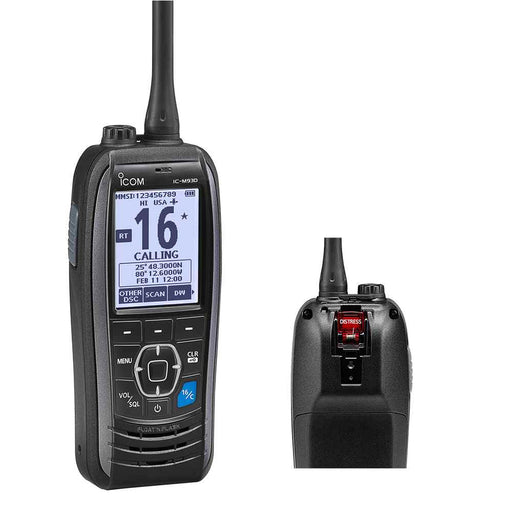 Buy Icom M93D M93D Handheld VHF Marine Transceiver w/GPS & DSC Built-In -