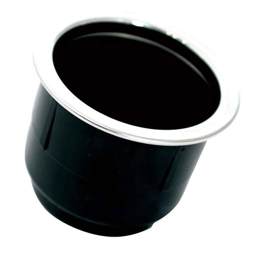 Buy Tigress PCHE-BP Black Plastic Cup Holder Insert w/SS Ring On Top -