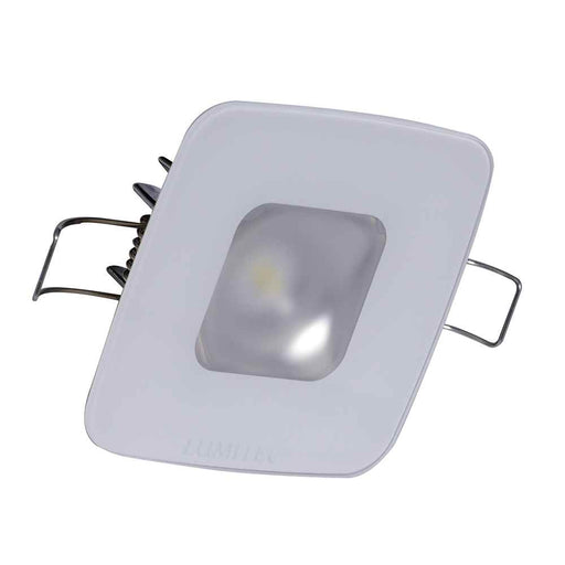 Buy Lumitec 116198 Square Mirage Down Light - White Dimming, Red/Blue