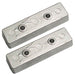 Buy Tecnoseal TEC-BNT TEC-BNT Bennett Trim Tab Anode - Zinc - Pair - Boat