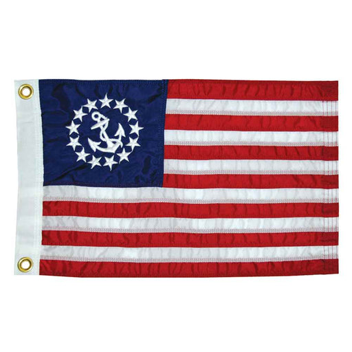 Buy Taylor Made 8124 16" x 24" Deluxe Sewn US Yacht Ensign Flag - Boat