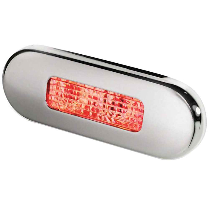 Buy Hella Marine 980869501 Surface Mount Oblong LED Courtesy Lamp - Red
