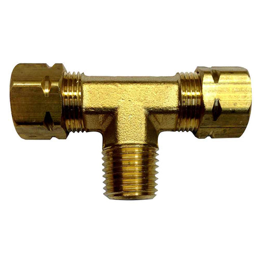 Buy Uflex USA T-FITTING 1/4 NPT to 3/8 T-Fitting - Boat Outfitting