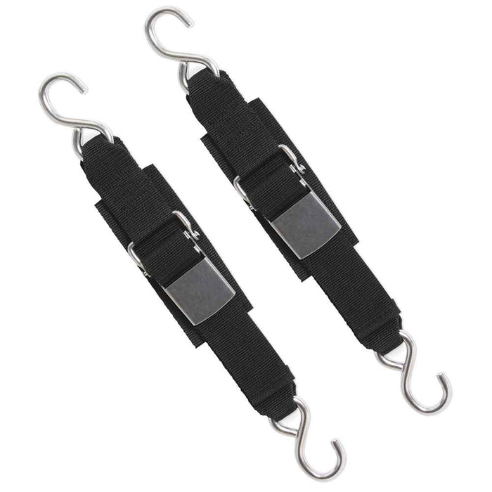 Buy BoatBuckle F12066 Stainless Steel Kwik-Lok Transom Tie-Downs - Boat