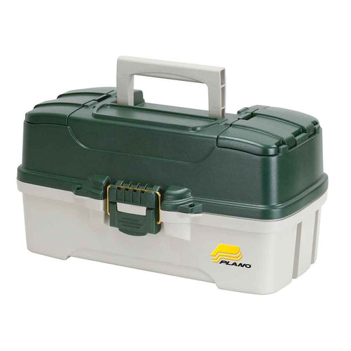 Buy Plano 620306 3-Tray Tackle Box w/Duel Top Access - Dark Green