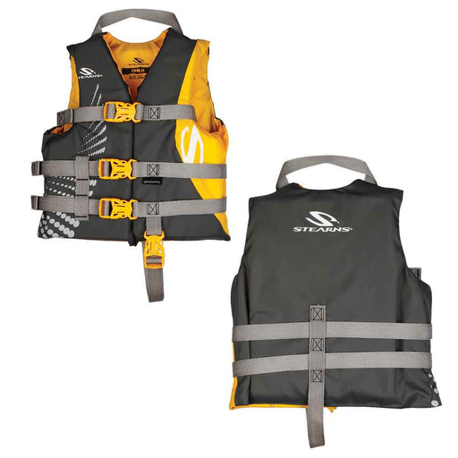 Buy Stearns 2000029255 Antimicrobial Nylon Life Jacket - 30-50lbs - Gold