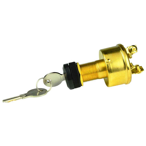 Buy BEP Marine 1001609 4-Position Brass Ignition Switch -