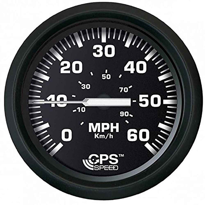 Buy Faria Beede Instruments 32816 Euro Black 4" Speedometer 60MPH (GPS) -