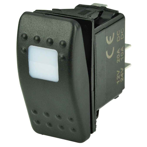 Buy BEP Marine 1001801 SPST Contura Switch - 1-Amber LED - OFF/ON - Marine