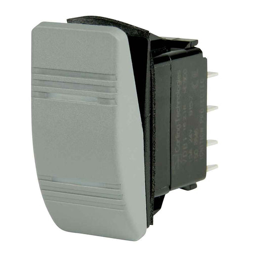 Buy BEP Marine 1001812 DPDT Contura Switch - 2-Amber LEDs - Gray - ON/ON -