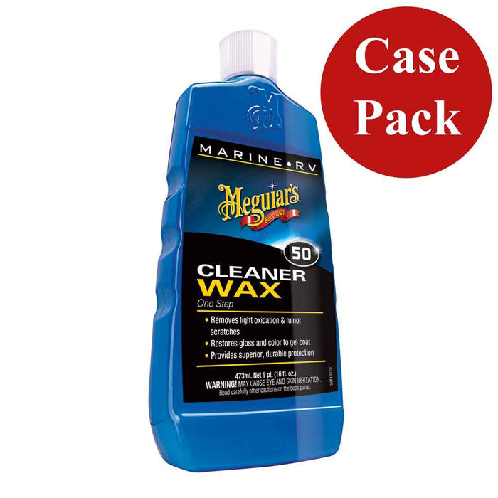 Buy Meguiar's M5016CASE Boat/RV Cleaner Wax - 16 oz - Case of 6* - Boat