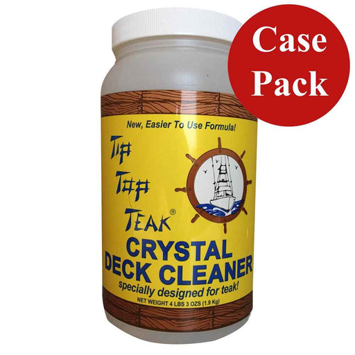 Buy Tip Top Teak TC 2001CASE Crystal Deck Cleaner - Half Gallon (4lbs 3oz)