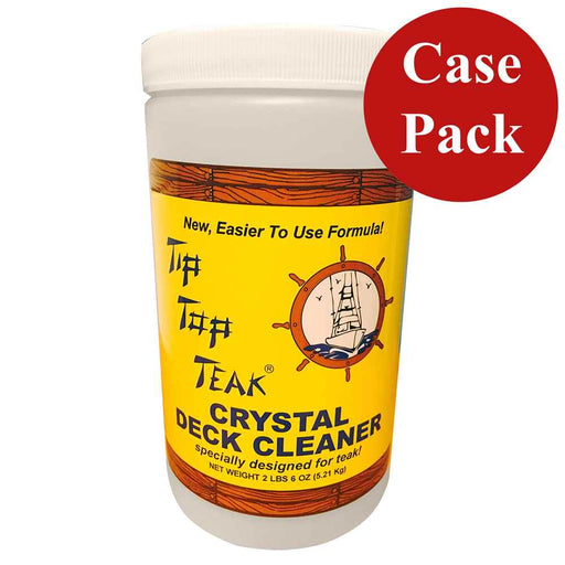 Buy Tip Top Teak TC 2000CASE Crystal Deck Cleaner - Quart (2lbs 6oz) -