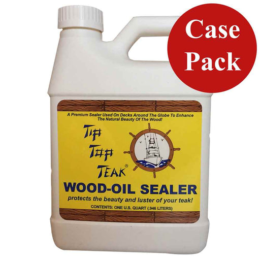 Buy Tip Top Teak TS 1001CASE Wood Oil Sealer - Quart - Case of 12* - Boat