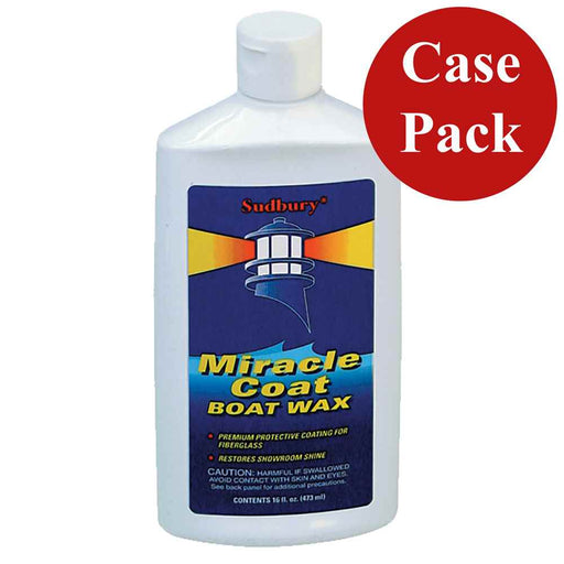 Buy Sudbury 412CASE Miracle Coat Boat Wax - 16oz Liquid - Case of 6* -