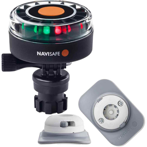 Buy Navisafe 340KIT4 Navilight 2NM Tricolor w/Navimount Base & RIB Mount -