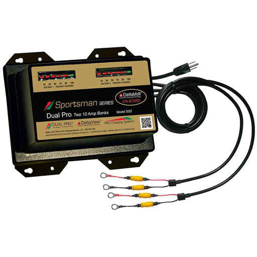 Buy Dual Pro SS2 Sportsman Series Battery Charger - 20A - 2-10A-Banks -