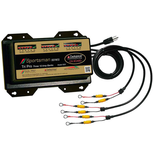 Buy Dual Pro SS3 Sportsman Series Battery Charger - 30A - 3-10A-Banks -