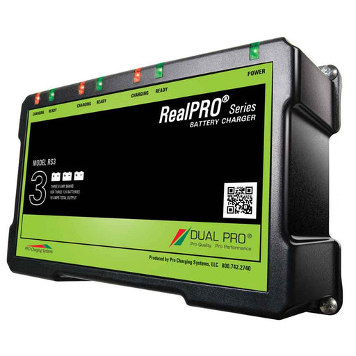 Buy Dual Pro RS3 RealPRO Series Battery Charger - 18A - 3-6A-Banks -