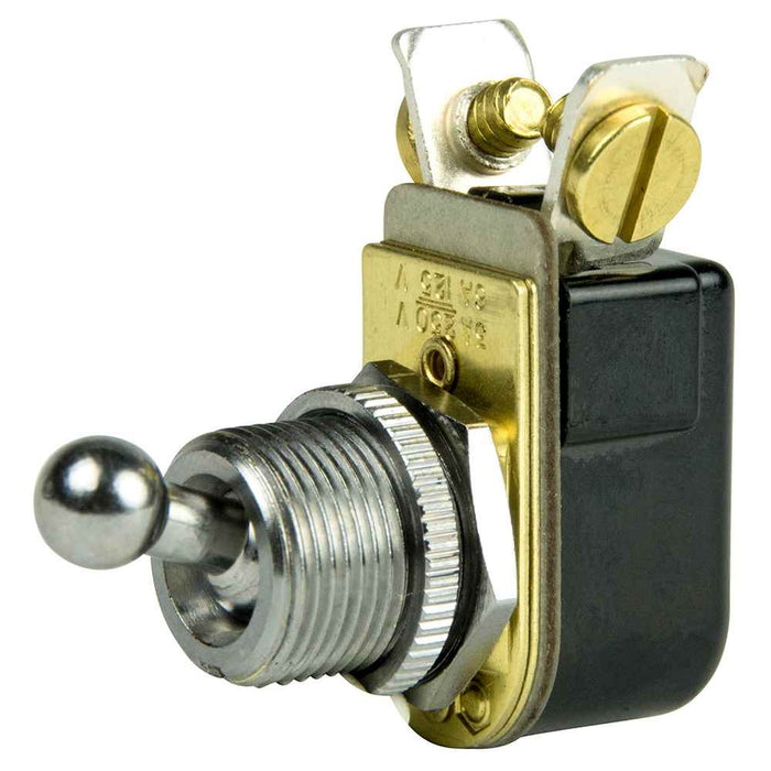 Buy BEP Marine 1002022 SPST Chrome Plated Toggle Switch - 3/8" Ball Handle