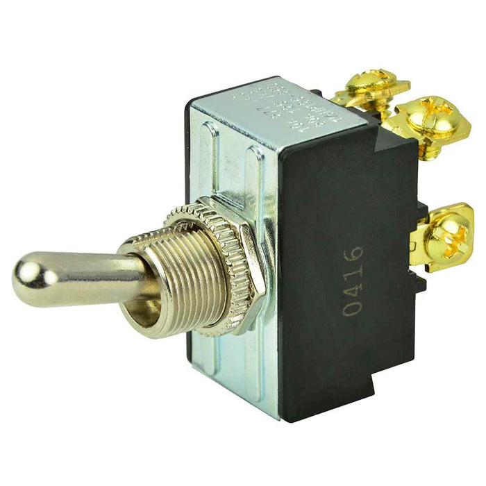 Buy BEP Marine 1002017 DPST Chrome Plated Toggle Switch - OFF/ON - Marine
