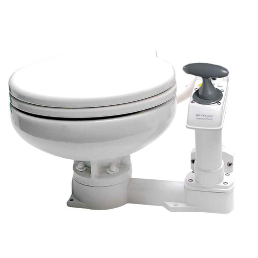 Buy Johnson Pump 80-47625-01 AquaT Manual Marine Toilet - Super Compact -