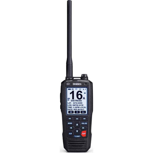 Buy Uniden MHS335BT MHS335BT Handheld VHF Radio w/GPS & Bluetooth - Marine