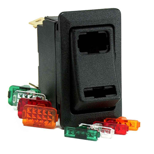 Buy Cole Hersee 58328-103-BP Lighted Rocker Switch SPDT On-Off-On 4 Blade