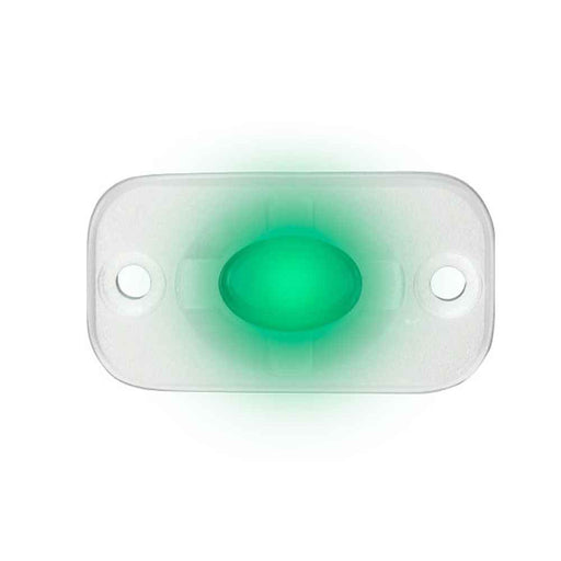 Marine Auxiliary Accent Lighting Pod - 1.5" x 3" - White/Green