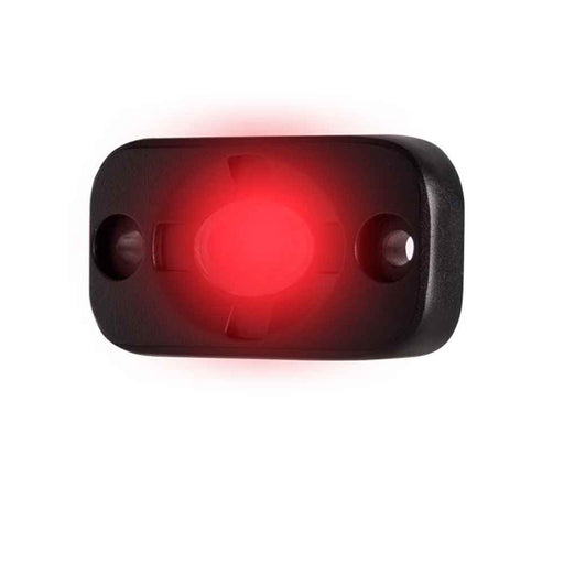Auxiliary Accent Lighting Pod - 1.5" x 3" - Black/Red
