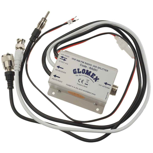 Buy Glomex Marine Antennas RA201 VHF/AIS/Radio Splitter - 12VDC - Marine