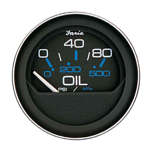 Buy Faria Beede Instruments 13002 Coral 2" Oil Pressure Gauge (80 PSI) -