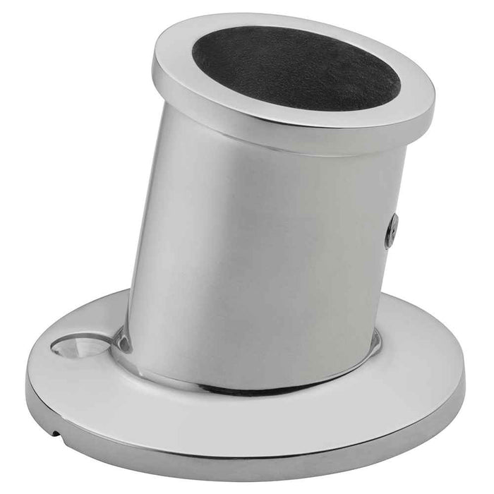 Buy Whitecap 6147 Top-Mounted Flag Pole Socket - Stainless Steel - 1" ID -