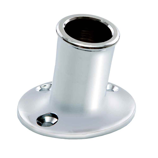 Buy Whitecap S-5001 Top-Mounted Flag Pole Socket CP/Brass - 3/4" ID - Boat