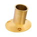 Buy Whitecap S-5002B Top-Mounted Flag Pole Socket Polished Brass - 1" ID -