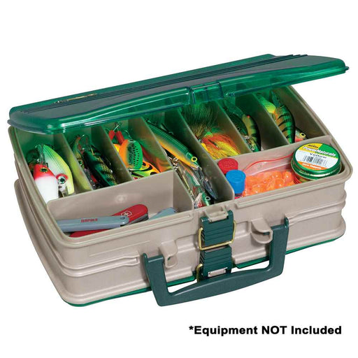 Buy Plano 112000 Double-Sided 20-Compartment Satchel - Sandstone/Green -