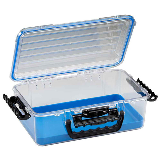 Buy Plano 147000 Guide Series Waterproof Case 3700 - Blue/Clear - Outdoor