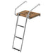 Buy Whitecap 68906 Teak Swim Platform w/3-Step Telescoping Ladder f/Boats