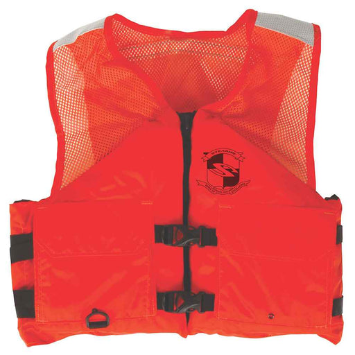 Buy Stearns 2000011410 Work Zone Gear Life Vest - Orange - Medium -